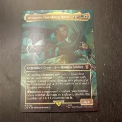 MTG STARTER COMMANDER DECK - Aragorn, Hornburg Hero - R/G/W - Image 1