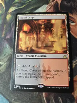 Magic The Gathering: Blood Crypt , Ravnica Remastered -NM - Image 2