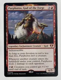 Purphoros, God Of The Forge Theros Near Mint NM MTG Magic The Gathering B - Image 1