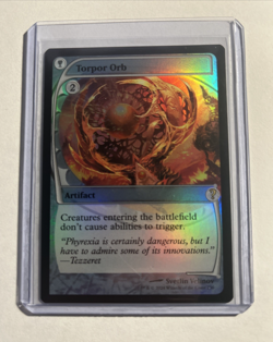 Torpor Orb (Future Sight) - Mystery Booster 2 Foil MTG Plus Bonus Rare!!! - Image 1