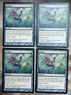 4x Ponder • Lorwyn • Mtg (1942) - Image 1