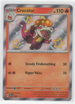 Pokemon Scarlet & Violet Black Star Promo - Crocalor (Baby Shiny) SVP 080 - Image 1