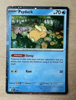 Pokemon Psyduck MEP 007 Mega Evolution Blister Promo NM - Image 1