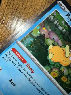 Pokemon Psyduck MEP 007 Mega Evolution Blister Promo with swirl - Image 2