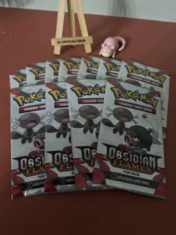 Pokemon Obsidian Flames Fun Pack Booster x11 packs NEW and SEALED - Image 1