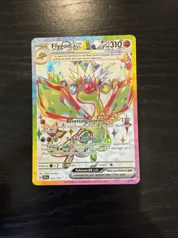 Pokemon TCG Flygon EX 222/191 Ultra Rare, Surging Sparks, Mint Condition￼ - Image 1