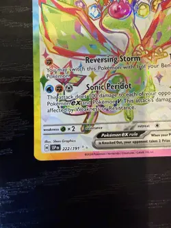 Pokemon TCG Flygon EX 222/191 Ultra Rare, Surging Sparks, Mint Condition￼ - Image 2