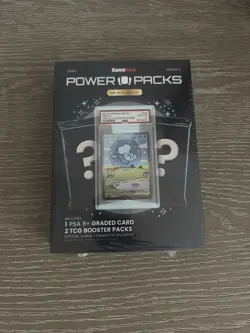 GAMESTOP Pokemon Power Pack Series 3- 2 Packs & 1 PSA Slab! BRAND NEW! - Image 1