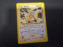 Pokemon TCG Raichu 21/64 Neo Revelation Non Holo Rare - Image 1