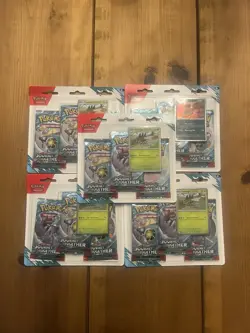 Pokemon Journey Together Triple Blister Pack - In Hand - NEW SEALED - UK X5 - Image 1