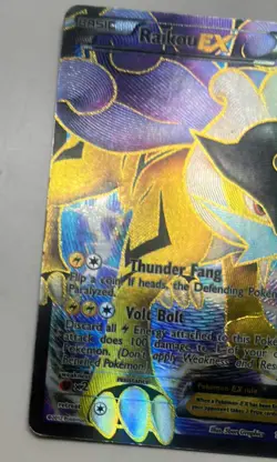 Pokemon TCG Raikou EX - Full Art Ultra Rare - Dark Explorers- 105/108 MP *READ* - Image 2