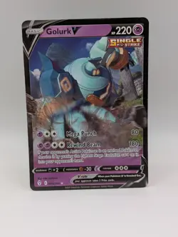 Golurk V 070/203 - Pokemon Evolving Skies - Lightly Played Holo Ultra Rare - Image 1