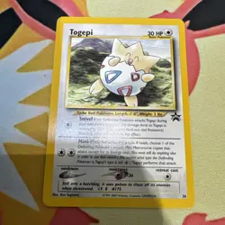 Togepi #30 Black Star Promo Pokemon Vintage WOTC NMint TCG - Image 1