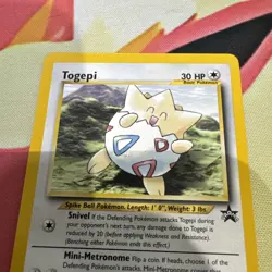 Togepi #30 Black Star Promo Pokemon Vintage WOTC NMint TCG - Image 3