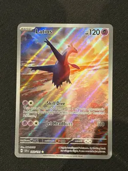 2024 POKEMON SV SURGING SPARKS - SSP EN #203/191 LATIOS ILLUSTRATION RARE - Image 1