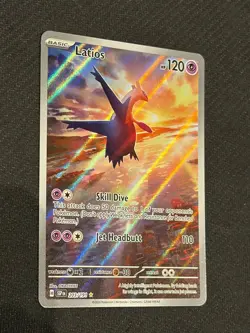 2024 POKEMON SV SURGING SPARKS - SSP EN #203/191 LATIOS ILLUSTRATION RARE - Image 2
