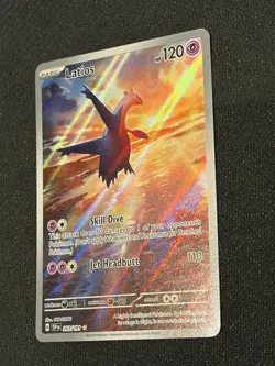 2024 POKEMON SV SURGING SPARKS - SSP EN #203/191 LATIOS ILLUSTRATION RARE - Image 3