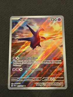 2024 POKEMON SV SURGING SPARKS - SSP EN #203/191 LATIOS ILLUSTRATION RARE - Image 4