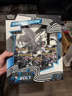 Pokemon TCG Scarlet & Violet 10.5 Black Bolt Binder Collection Box -NEW SEALED - Image 2