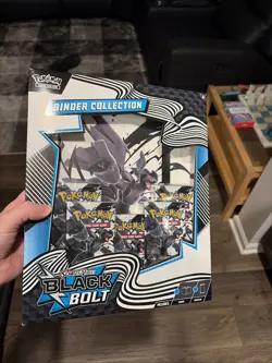 Pokemon TCG Scarlet & Violet 10.5 Black Bolt Binder Collection Box -NEW SEALED - Image 4