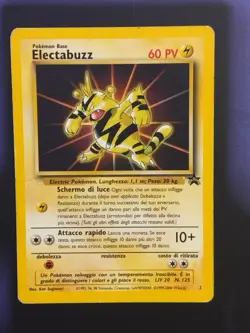 Electabuzz Black Star Promo 2 ITA - Carta Pokemon Italiano - Film 2000 - Image 1
