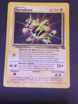 Electabuzz Black Star Promo 2 ITA - Carta Pokemon Italiano - Film 2000 - Image 3