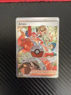 Pokemon Arven 235/091 Paldean Fates Special Illustration Rare SIR NM - Image 1