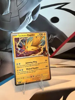 Pokemon TCG Team Rocket’s Zapdos, Articuno, Tyranitar Cosmo Holo Promos - Image 4