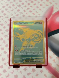 Chi-Yu ex 241/091 Paldean Fates Secret Illustration Rare NM Pokemon TCG - Image 1
