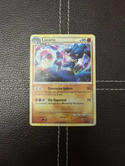Pokemon TCG - Lucario - 14/95 - Call of Legends - MP Cracked Ice Holo (2011) - Image 1