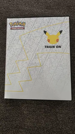 Pokemon TCG Jumbo Card Binder With 30 Jumbo Cards Celebrations Edition - Image 1