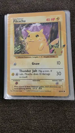 Pokemon TCG Jumbo Card Binder With 30 Jumbo Cards Celebrations Edition - Image 2