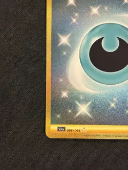 Basic Darkness Energy 098/064 Shrouded Fable Holo Gold Hyper Rare Pokemon Card - Image 5