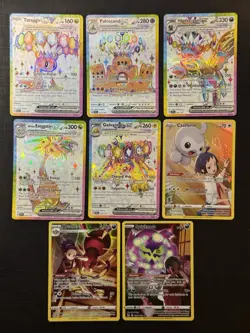 Pokemon TCG (Lot Of 8) 5 Full Art EX 3 Trainer Gallery Cards All NM Condition - Image 1
