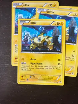 Joltik 26/119 Xy-Phantom Forces Regular Night March Pokemon Card - Image 1