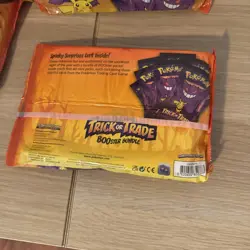 4 Bag Pokemon 2022 Trick or Treat Trade BOOster Bundle 40 Packs Halloween Cards 820650850783 - Image 3