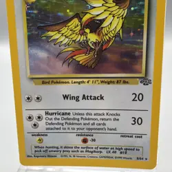 Pidgeot Jungle Holo Rare 8/64 Vintage Pokemon Card WOTC LP - Image 4