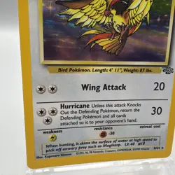 Pidgeot Jungle Holo Rare 8/64 Vintage Pokemon Card WOTC LP - Image 5