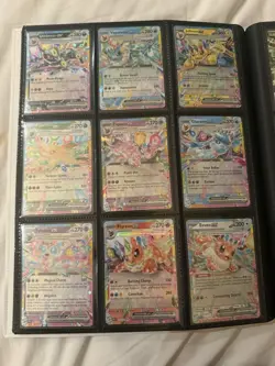Pokemon Prismatic Evolutions All EX Cards NM Full Bundle - Image 1
