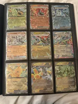 Pokemon Prismatic Evolutions All EX Cards NM Full Bundle - Image 2