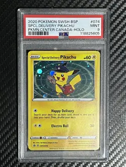 Special Delivery Pikachu SWSH074 SWSH: Sword & Shield Promo Cards Holo - Image 2