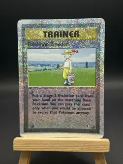 Pokemon Breeder Reverse Holo 102/110 Legendary Collection Pokemon Card HP 2002 - Image 1