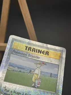 Pokemon Breeder Reverse Holo 102/110 Legendary Collection Pokemon Card HP 2002 - Image 3
