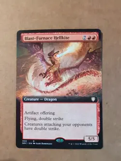 Blast-Furnace Hellkite (Extended Art) Commander: the Brothers' War Regular - Image 1