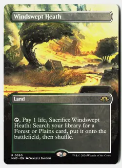 Windswept Heath (Borderless) #360 Modern Horizons 3 - Near Mint - Image 1