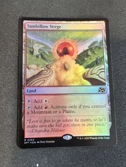 Sunbillow Verge Aetherdrift (DFT) - 264 - Foil MtG - Image 1
