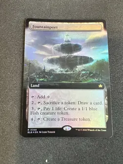 Fountainport Extended Art Foil - BLB 0368 NM - MTG Magic - Image 1