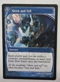 Show and Tell (Future Sight) Mystery Booster 2 Regular - Image 1