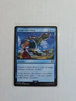 Relm's Sketching - Final Fantasy - NM - MTG Magic - Uncommon - Sorcery - Image 1