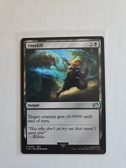 Overkill - Final Fantasy - NM - MTG Magic - Uncommon - Instant - Image 1